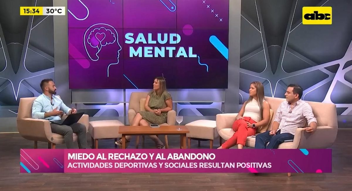 Raul Gullón en el segmento Salud Mental de ABC TV